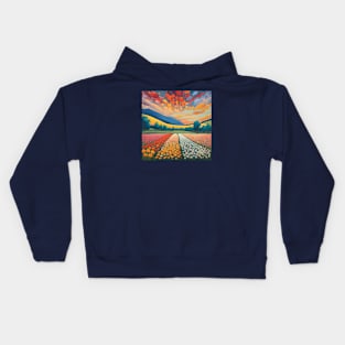 Flowers In The Sky Kids Hoodie